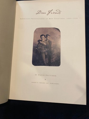 Dear Friends: American Photographs of Men - Paperback, by Deitcher David - Picture 2 of 4