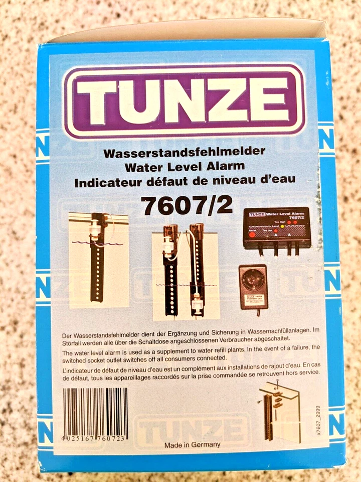 TUNZE 7607 Aquarium Water Level Alarm 3 Sensors 4 Automatic Tank Top-off System - Image 3 of 4