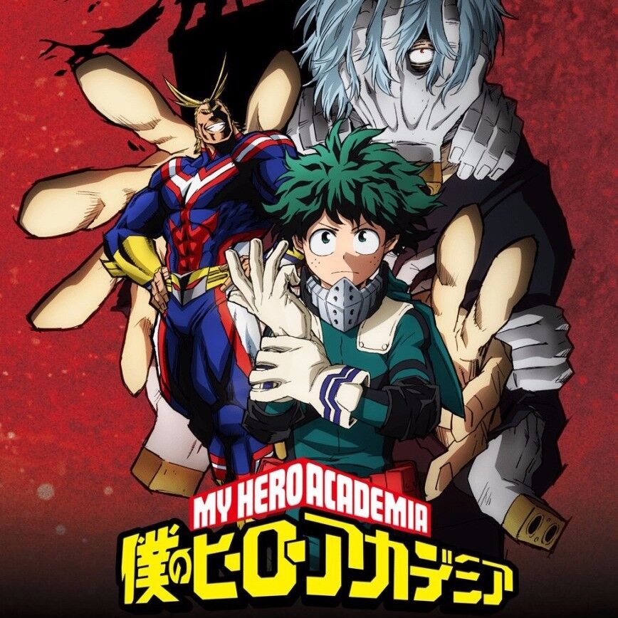 DVD Anime My Hero Academia Full Series Season 1+2+3+4 (1-88) +Movie English  Dub