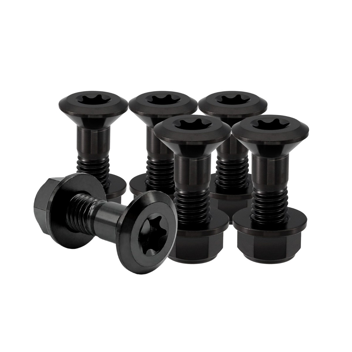 ナッツ　Man M8 Rison Titanium Sprocket Bolts and Nuts Kit Dirt Bike Bolt with