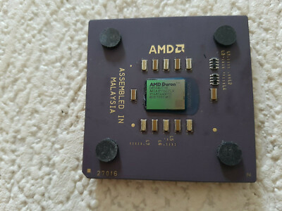 AMD - Duron - D850AUT1B - PGA - gold - lila - Sammlerstück - gebraucht