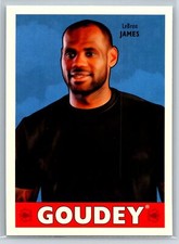 2016 Upper Deck Goodwin Champions LeBron James Goudey Insert #5
