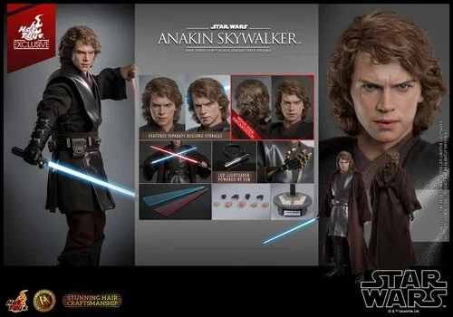 Anakin Skywalker Hot Toys DX34AE Edition Artisan Star Wars La Revanche des Sith