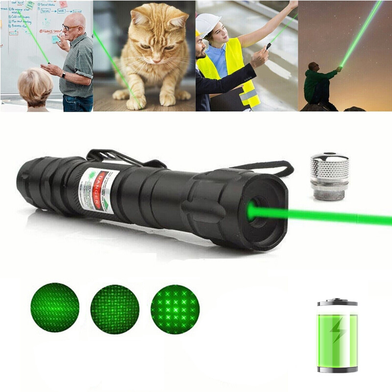 2000Miles Green Laser Pointer Star Visible Beam Light USB - Foto 6