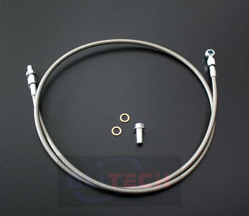 for Honda civic 92-00/ Acura Integra 94-01 Clutch Line Braided Stainless Steel - Image 2 of 4