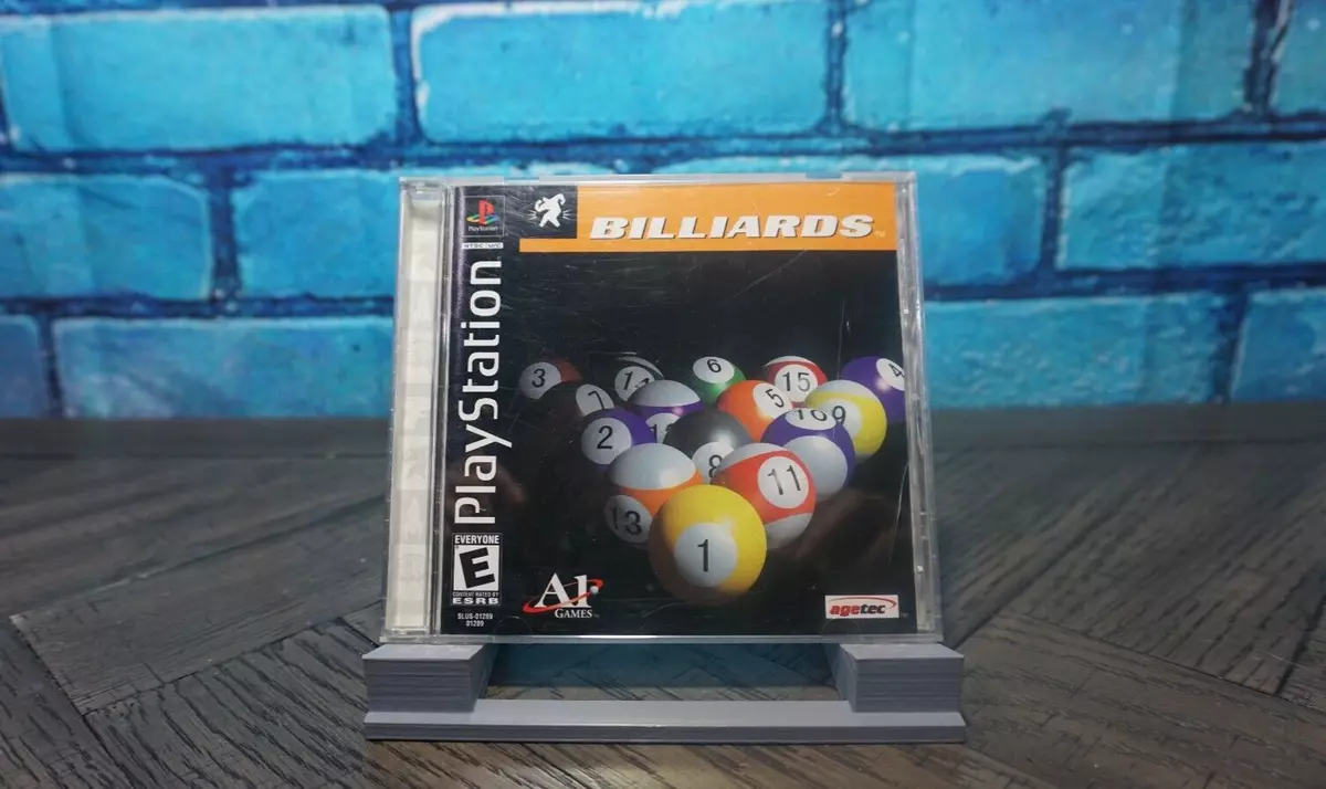 Billiards  (PS1) Gameplay 