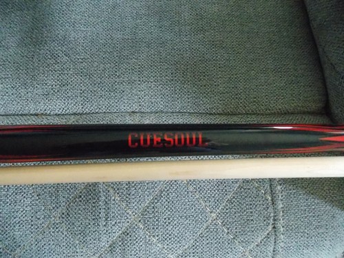 CUESOUL Tribal Symbols Uniloc Billiards Pool Cue 58.5" 19 oz w/ travel case - Picture 2 of 5
