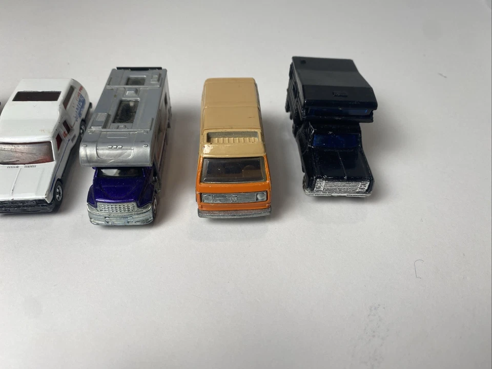 VTG Diecast Lot Of 6 Campers, RV Vans , Hot Wheels, Matchbox - Image 4 of 4