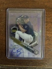 2018 Bowman High Tek - Prospects Corbin Burnes #PHT-CB Purple Rainbow Diffractor