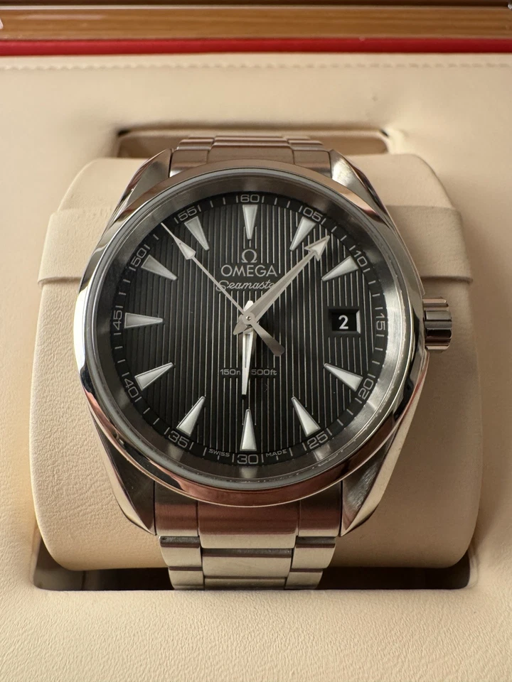 Omega Seamaster Aqua Terra 150m(38,5mm) mit Box & Zubehör - Bild 3 von 4