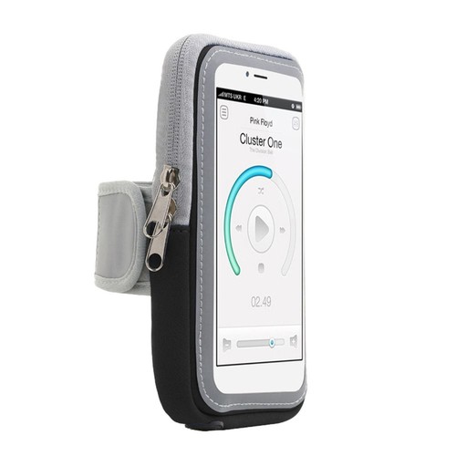 Housse de téléphone portable 5, 5-6, 5 pouces fermeture à glissière pour iPhone - Photo 7 sur 12