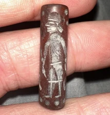 Ancient Near Eastern Intaglio Cylinder Roll Antique NOT Authentic (H)
