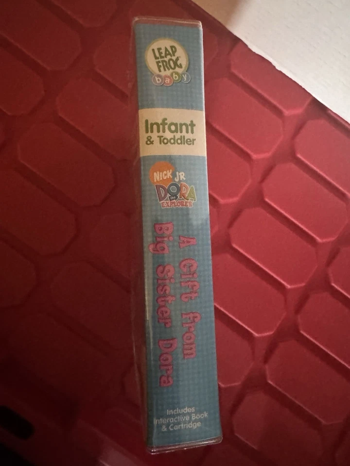 Leap Frog Little Touch Leap Pad Game A Gift From Big Sister Dora Sealed - Image 3 of 4