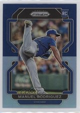 2022 Panini Prizm Tier II Blue & Carolina Blue Prizm Manuel Rodriguez #153 16ki