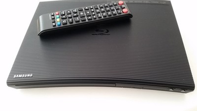 Samsung BD-J5500 Blu-Ray Player 3D / Curved Design (HDMI, USB, LAN)