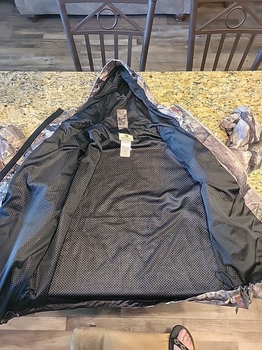 Staghorn River Men's Hooded Hunting Jacket - XL, Mossy Oak - Picture 7 of 7