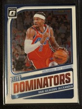 2024-25 Panini Donruss Optic - Elite Dominators Shai Gilgeous-Alexander #19