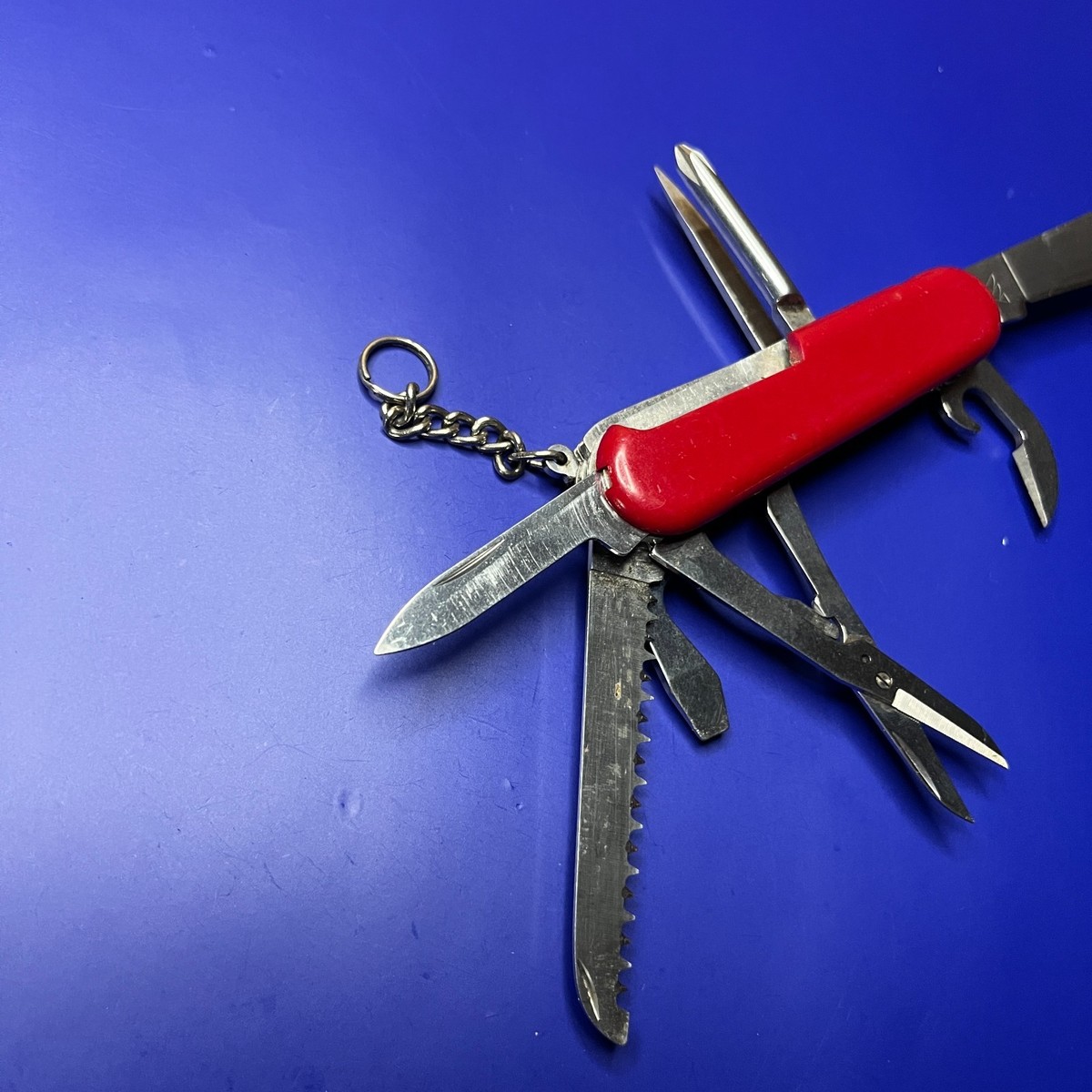 Wenger Handyman 85mm Red Swiss Army Knife | eBay