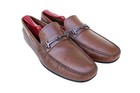 Tod's Italy Brown Leather Horse Bit Loafer Slip On Dress Driving Shoe SZ 8 US 9 — photo 4