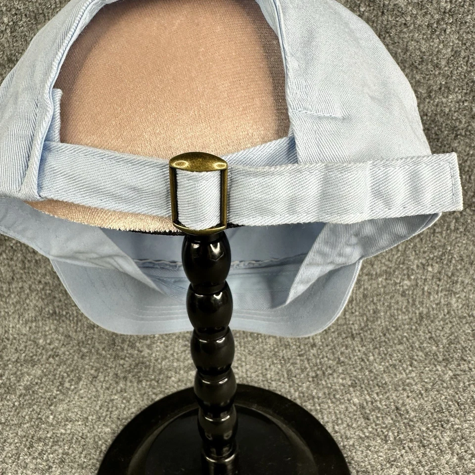 Gorra de béisbol BAPE A Bathing Ape bebé azul algodón sarga correa rara usada Foto 3 de 4