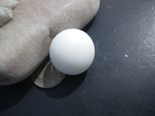 Sea Glass, Opaque White Shooter Marble