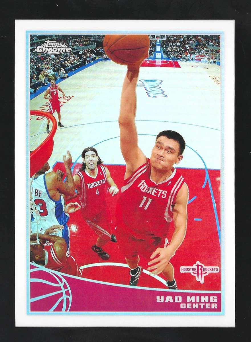 Topps 姚明篮球亲笔签名体育交易卡和配件| eBay