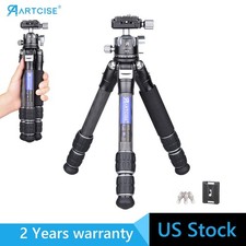 Carbon Fiber Camera Tripod Compact Tabletop Tripod Ball Head for DSLR Camera