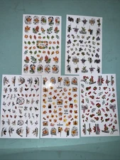Nail Stickers Fall Summer Winter Berries Leaf Ect Nail Art Stickers Nail Decal