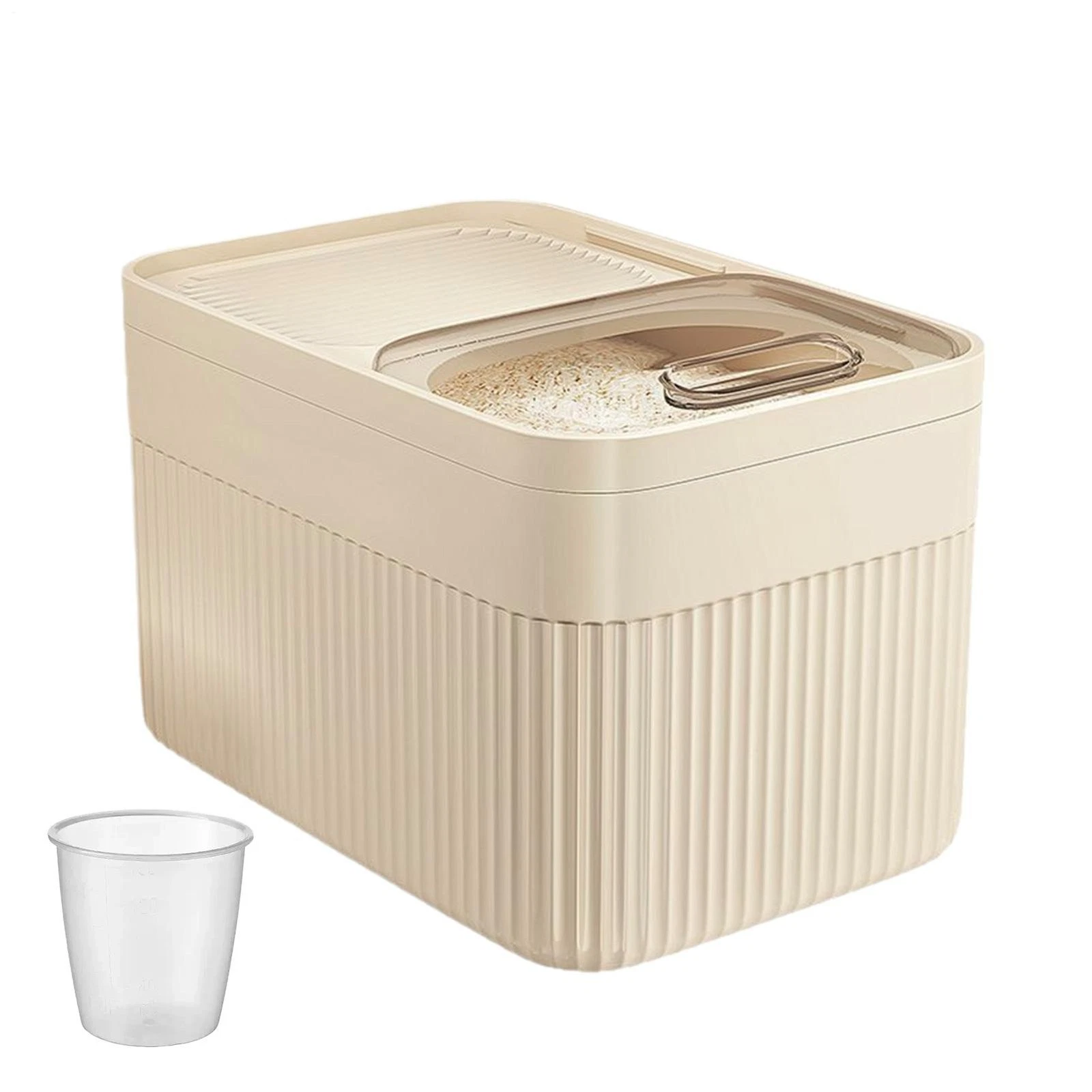 Rice Storage Container Large Capacity Airtight Cereal Organizer With usefulness
Opens in a new windo