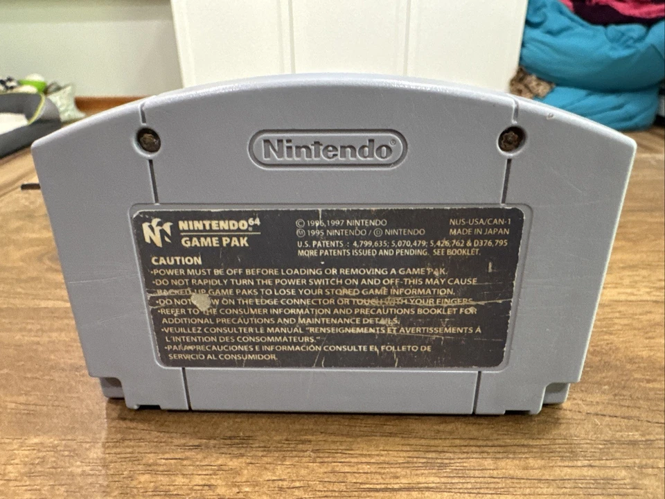 Mortal Kombat 4 Nintendo 64 Authentic N64 Cartridge Only. Tested And Works. - Image 2 of 2