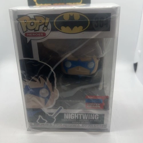 DC Comics: NIGHTWING #364 Funko Pop! NYCC Shared Batman w/Protector!!!