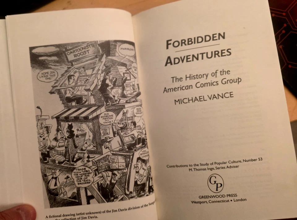 Forbidden Adventures: The History of the American Comics Group by Michael Vance - Image 4 of 4