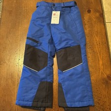 Swiss Tech Boys Pull On Snow Pants Size 4-5 New