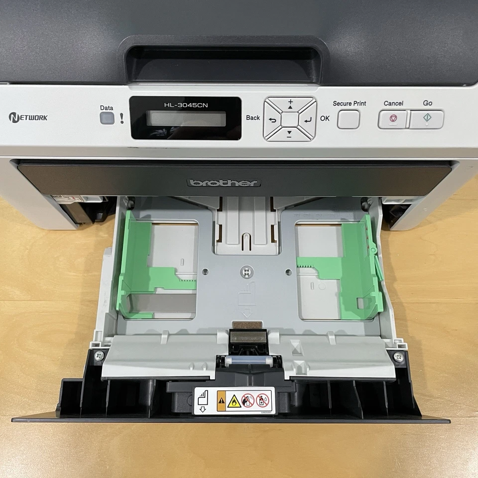 Brother HL-3045CN Network Color Laser Printer - Works, Needs Toner - Image 3 of 4
