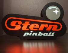 Letrero de pinball de estrella iluminado