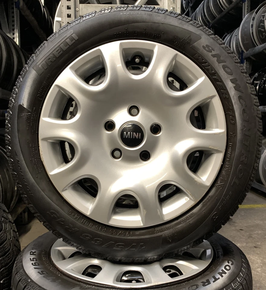 4 Orig MINI Winterräder Styling 12 195/65 R15 88H F55 F56 F57 6851510 2645 - Bild 2 von 4