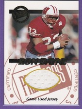 2000 Press Pass Ron Dayne Game Jerseys Rookie Game Used Jersey Card - #212/475. rookie card picture