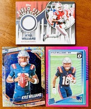 2026 Topps Field Fit Swatch #FFSC-KW Kyle Williams PLAYER WORN + NO HUDDLE +PINK