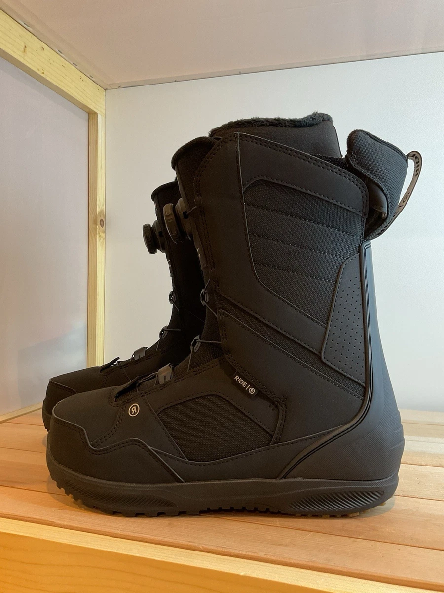 ride anthem men's snowboard boot lumberjack Boots Grip Lite Sole combines +Slime Midsole with rubberpods for durability and traction RIDE Ski & Snowboard Boots