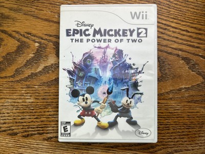 Disney Epic Mickey 2 The Power of Two Wii Complete Tested And Working
