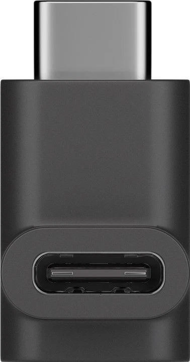 USB-C 3.0 Winkeladapter C Buchse - Stecker oben/unten gewinkelt 90° schwarz - Bild 3 von 4