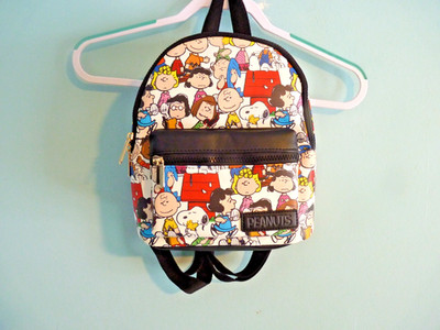 Peanuts Snoopy Charlie Brown and Friends Backpack Bag Bioworld NEW with TAGS