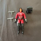 2002 GI JOE COBRA BARONESS v3 CRIMSON STRIKE TEAM JOECON FIGURE COMPLETE MT-/MT