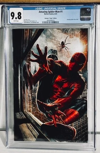 Amazing Spider-Man #1 Lee Bermejo Virgin Edition 1:200 Marvel (2025) - CGC 9.8