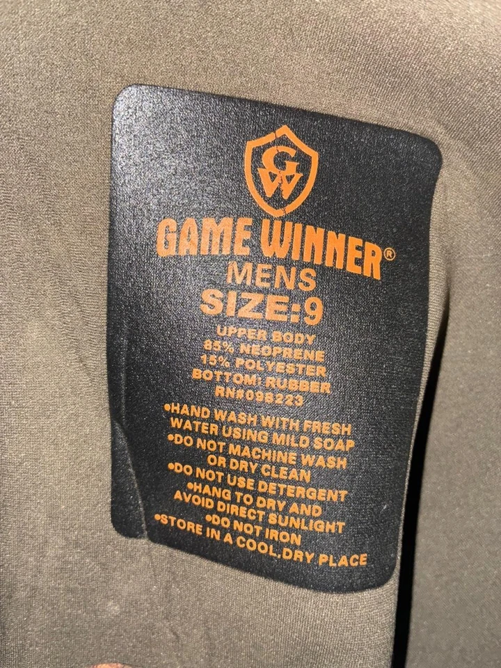 Game Winner, Sportsman TRKR-X 400 insulated waders size 9 - Image 3 of 3