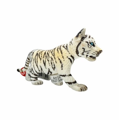 Schleich Wild Life - 14732 Tigerjunges weiß  Tier Zoo Sammelfigur