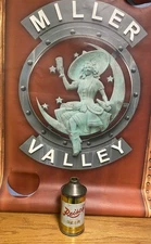 Reisch cone top beer can Reisch Brewing Co Springfield IL Old Vintage