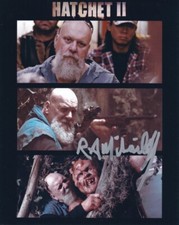 R A MIHAILOFF signed Autogramm 20x25cm HATCHET in Person autograph COA