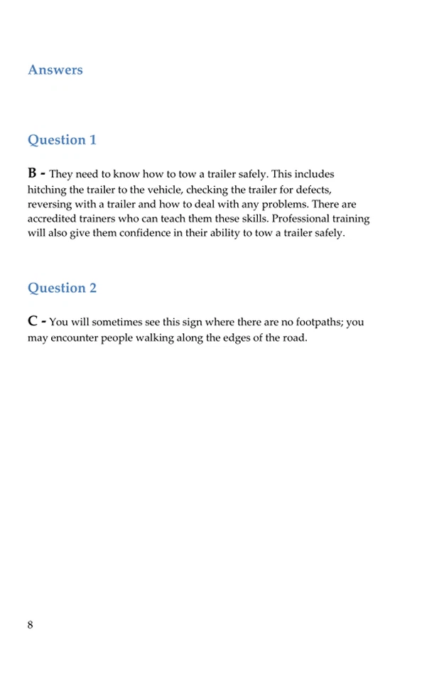 ADI Theory Test Question & Answer Book 2025 - for Trainee Driving Instructors - Image 4 of 4