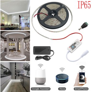 waterproof wifi controller timer dimmer 5m 300leds smd3528 timer 5m